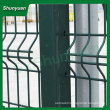 ornamental double loop wire fence